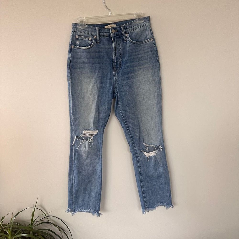 Madewell The Perfect Vintage Jean in Parnell Wash: Comfort Stretch Edition 27 - Picture 7 of 12
